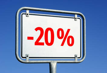 20% Rabatt