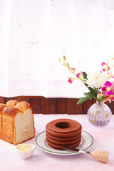 おいしそうなケーキとパン