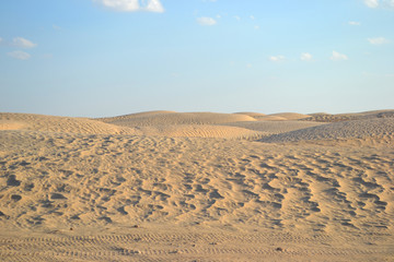Fototapeta na wymiar Desert, Tunisia