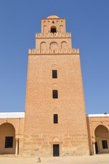 Fototapeta na wymiar Great Mosque of Kairouan