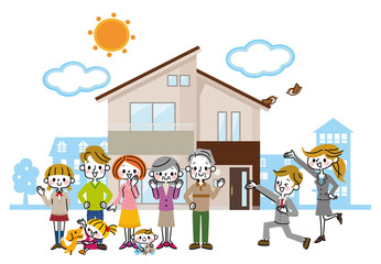 マイホーム　不動産　三世代