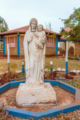 St. Mary sculpture in Marsabit Kenya