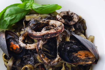 イカスミパスタ