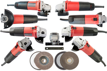 polish machine white isolated background