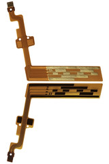 detail Flex Cable auto focus lens isolated