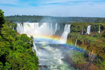 Iguazu Falls in Foz do Iguacu, Brazil