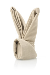 folded napkin