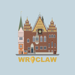 Obraz premium Wroclaw Town Hall