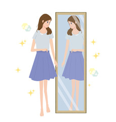 ファッション　女性　イラスト