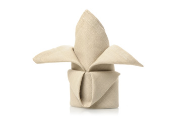 folded napkin