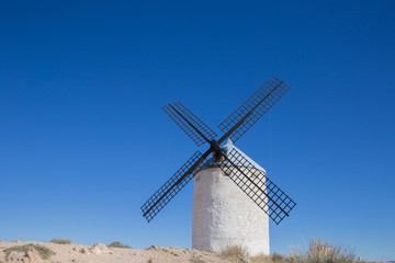 Fototapeta na wymiar SAPIN La Mancha windmill スペイン ラ・マンチャ 風車