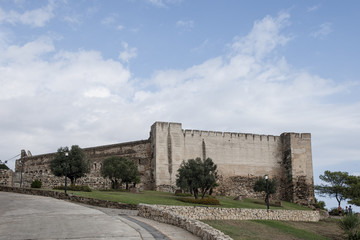 Fototapeta na wymiar Antiguo castillo del municipio de Fuengirola en la provincia de Málaga, Andalucía