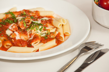 Penne al arabiata