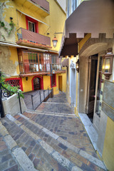 Alley in Old Town, Cannes (Le Suquet)
