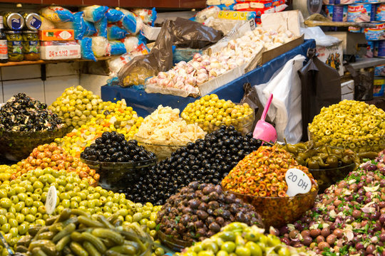 Marktstand in Tanger