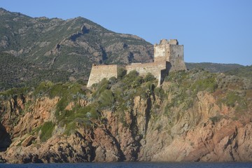 Fototapeta premium chateau de girolata