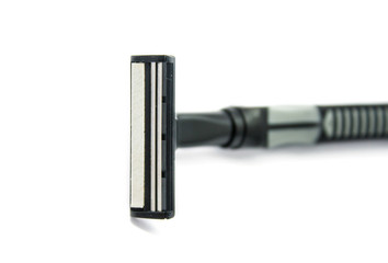 Shaving razor isolated on a white background
