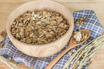 Cereals healthy breakfast