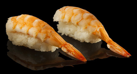 shrimp sushi nigiri