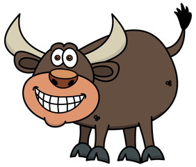 smiling bull