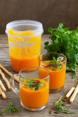 Pumpkin soup,