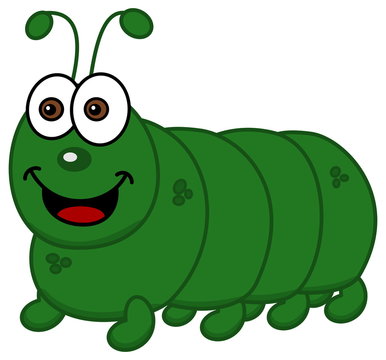 smiling caterpillar