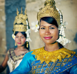 Naklejka premium A beautiful young dancer posing for a picture Concept