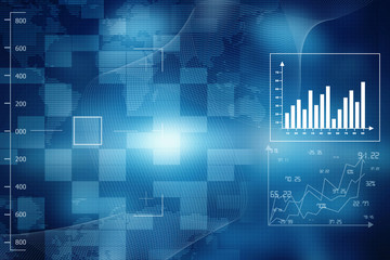 Digital Abstract Business background