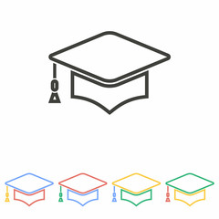 Graduation cap icon