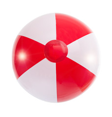 Obraz premium multicolored beach ball. Isolation.series of images