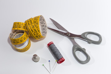 attrezzatura professionale da sarta