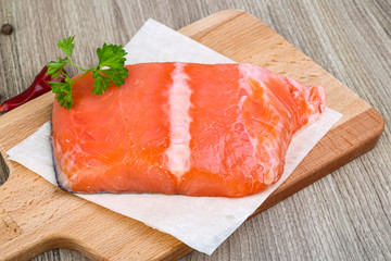 Salmon fillet