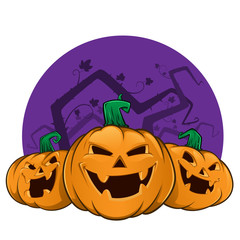 Obraz premium Calabazas de Halloween