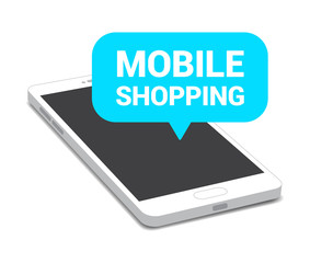 Phone Mobile Shopping Bubble