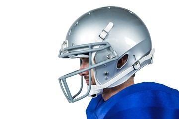 Fototapeta premium American football player looking away