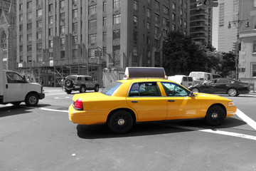Fototapeta na wymiar Straßenszenen aus New York, USA