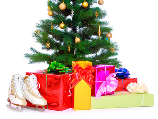 Christmas tree background