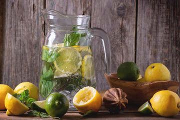 Pitcher of lemonade