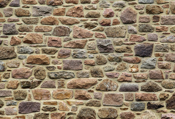 Natursteinmauer