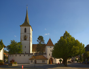 Wehrkirche St. Arbogast in der Gemeinde Muttenz