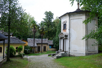 Sacred Mount Orta on Piedmont