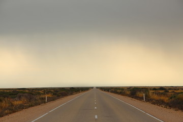 Obraz na płótnie Canvas Road across Australia