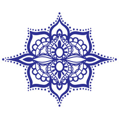 seamless blue pattern