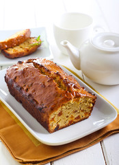 Marmalade and apricot tea bread