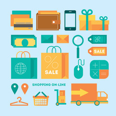 Flat design modern vector illustration.