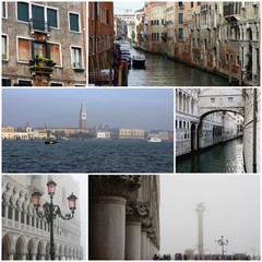 Venice, Italy - photo collage
