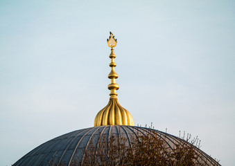 Fototapeta na wymiar Doom of the Mosque in Istanbul (Tarihi Camii Kubbesi)
