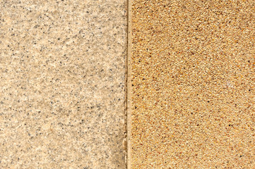exposed aggregate finish wall