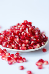 Pomegranate fruit.