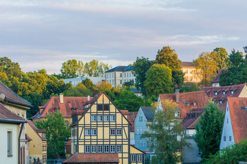 Altstadt Bamberg im Sp&auml;tsommer